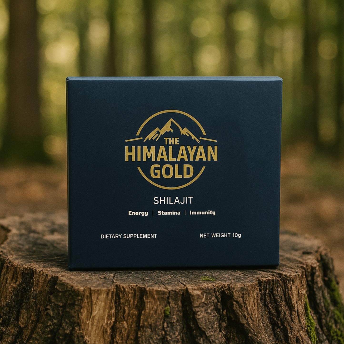 The Himalayan Gold Shilajit Resin 10g – Pure & Natural Fulvic Acid Supplement | Energy, Stamina, Detox & Immunity Booster